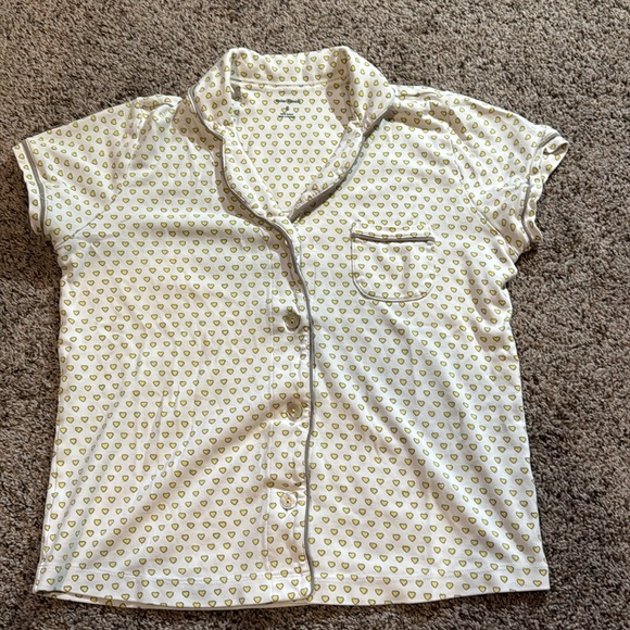 Roller Rabbit Yellow Heart Pajamas - Picture 2 of 5